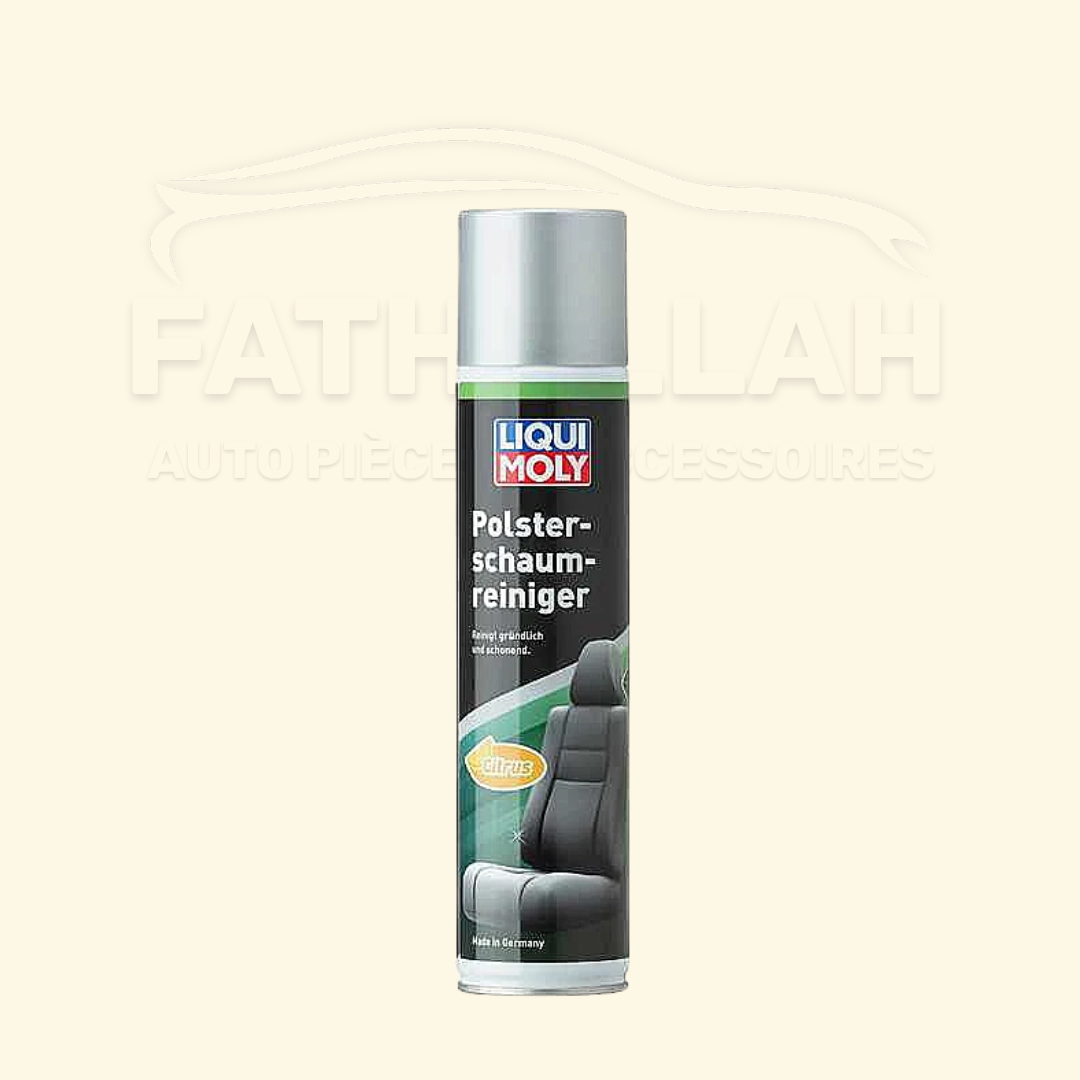 Aérosol de mousse nettoyante pour tissus et tapis LIQUI MOLY Fabric Foam Cleaner 300 ml référence 1539