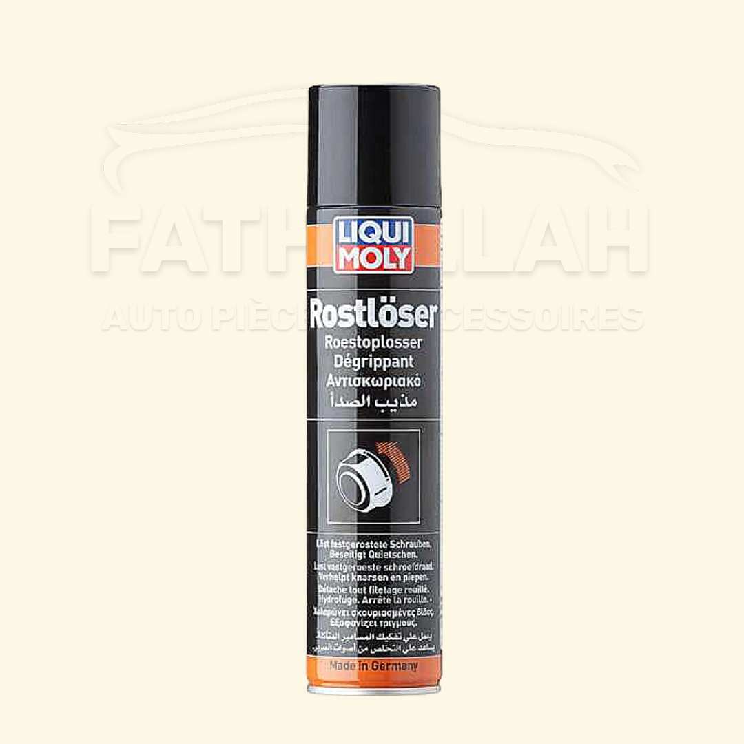 Bombe aérosol de dégrippant rapide anti-rouille LIQUI MOLY 300 ml référence 1825