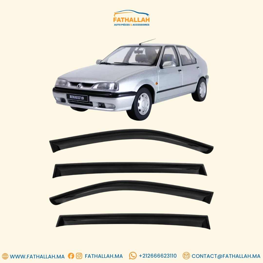Déflecteurs d'Air (Bulles) - Renault 19 & Chamade (1988-2000)