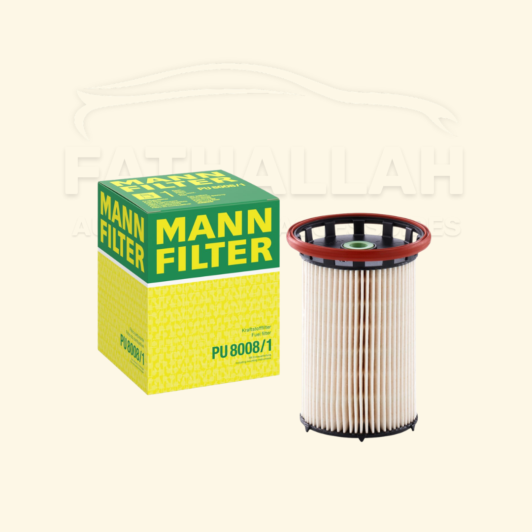 Filtre à carburant MANN-FILTER PU 8008/1 pour VW Passat Tiguan Audi Q3 Seat Alhambra