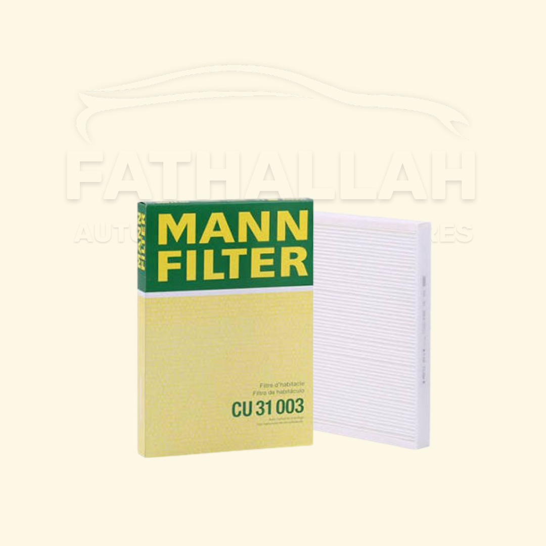 Filtre d'habitacle MANN-FILTER CU 31 003 pour Audi A4 B9 A5 A6 A7 Q5 Q7 et VW Touareg III