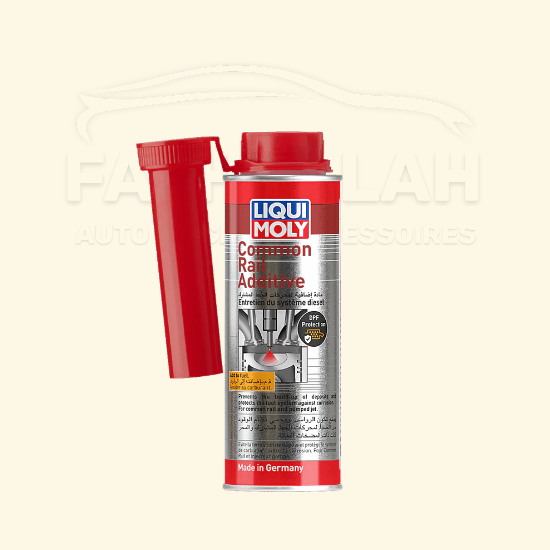 Flacon d'additif carburant Diesel Common Rail LIQUI MOLY 250 ml référence 8372 protection système injection