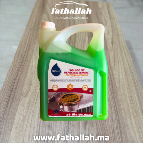 Bidon de 5 litres liquide de refroidissement Liqui-cool antigel pour voiture Maroc