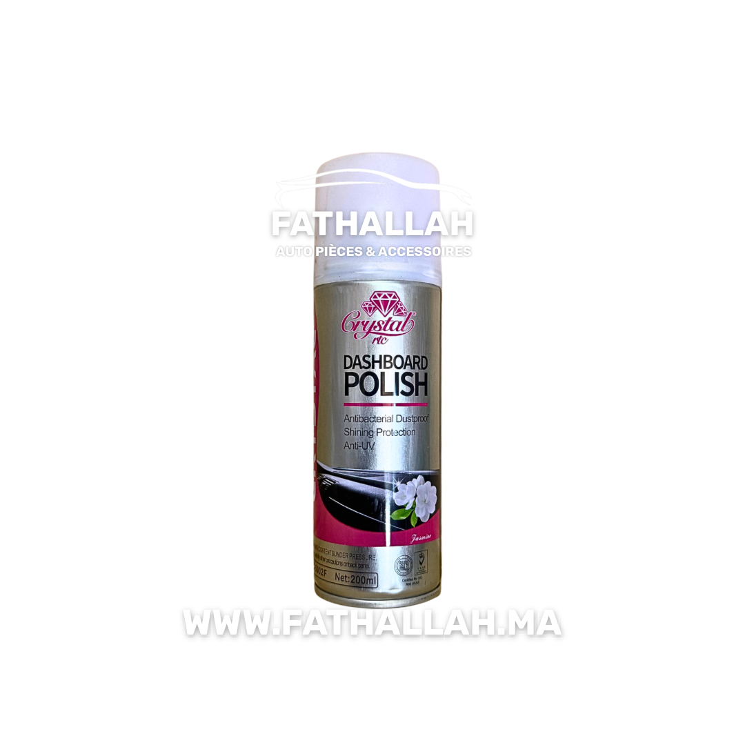 Spray Nettoyant Tableau de Bord Crystal - Format Compact (200ml)
