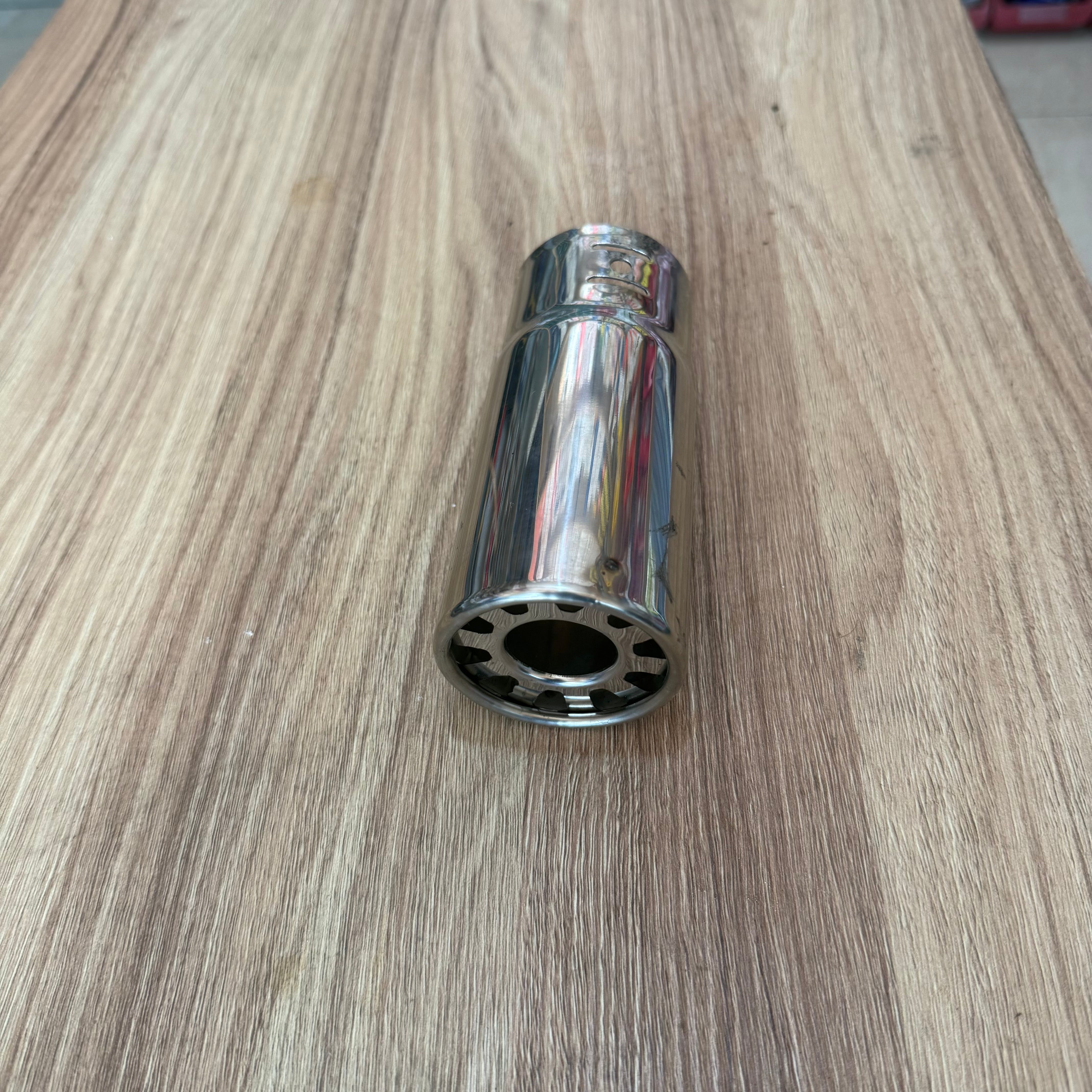 Embout d'échappement Chrome / Tuyau de silencieux - Design Sport