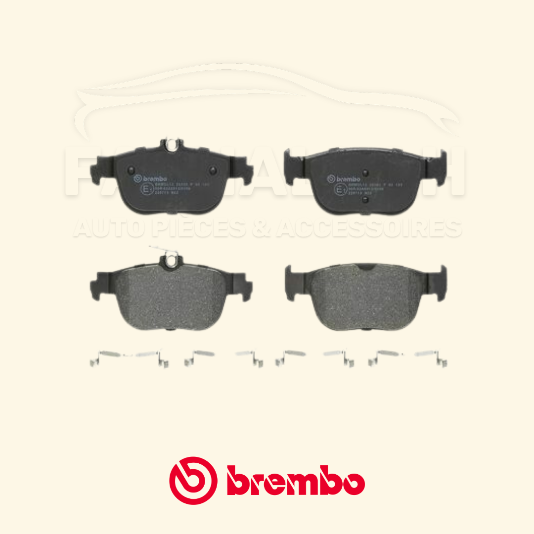 Jeu de Plaquettes de Frein Arrière BREMBO P 85 189