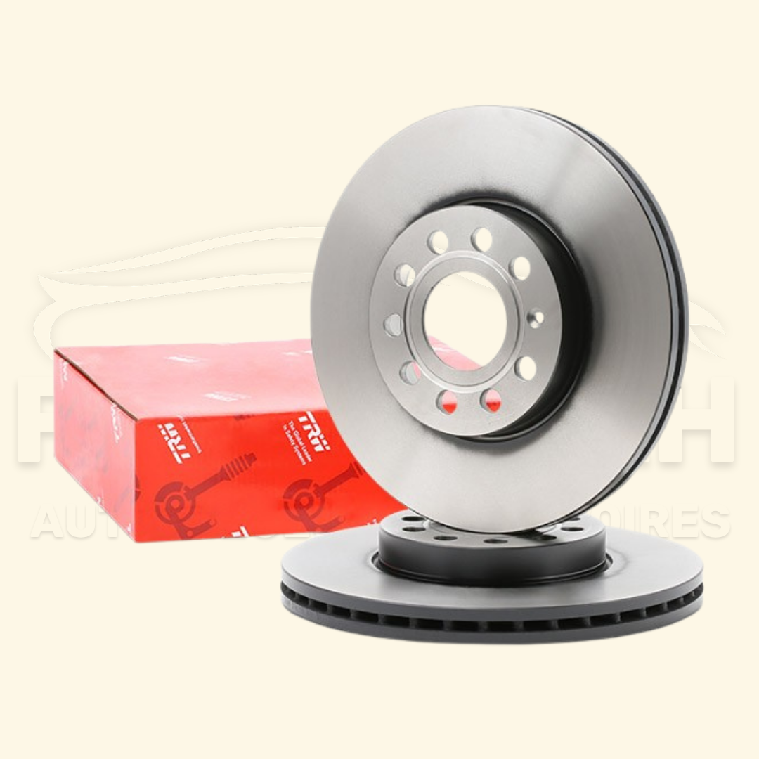 Disques de Frein Avant 288mm TRW DF4295 Premium (La Paire) - Pour VW, Audi, Seat, Skoda