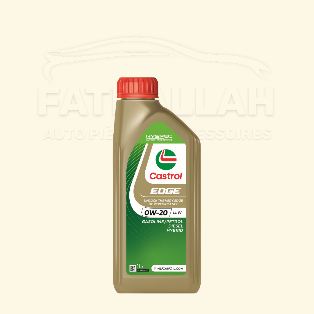 Huile Moteur CASTROL EDGE 0W-20 LL IV (1L) ACEA C5, C6, VW 508 00 / 509 00 - d'Origine OE