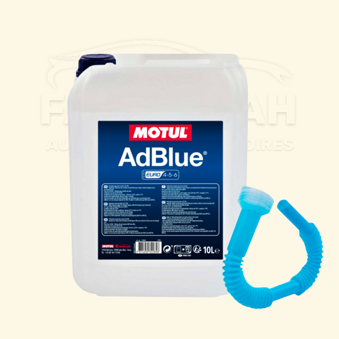 Bidon AdBlue MOTUL 10 Litres avec bec verseur pour moteurs TDI VAG