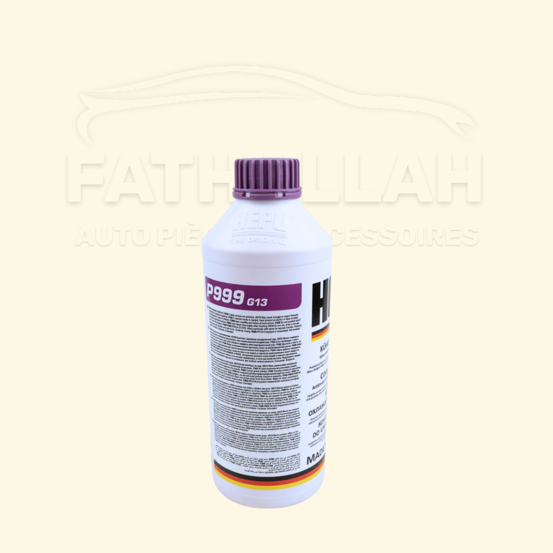 Bidon de liquide de refroidissement Antigel HEPU P999-G13 pour véhicules VAG