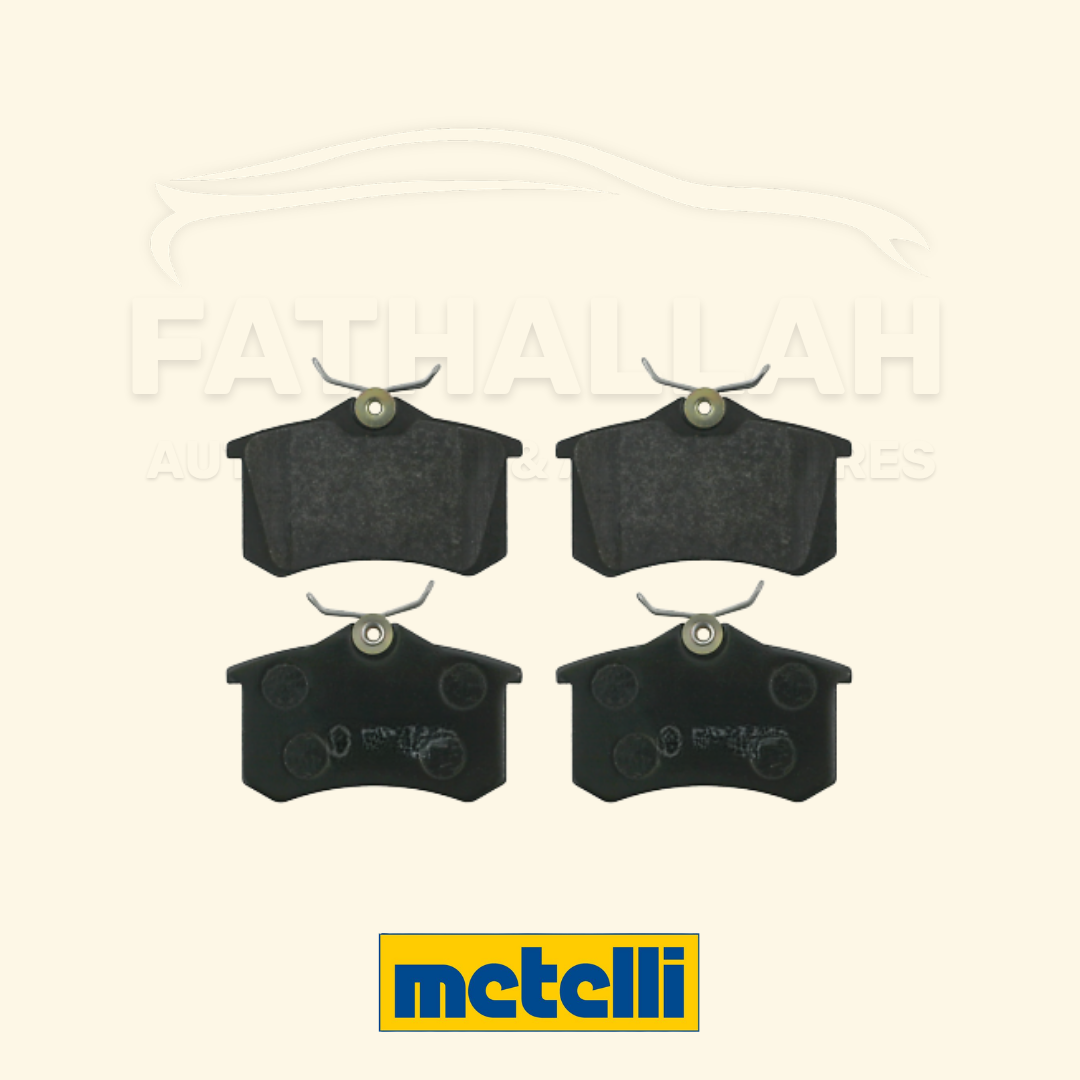 Boîte de plaquettes de frein arrière Metelli 22-0100-1FP technologie HybriX pour véhicules VAG