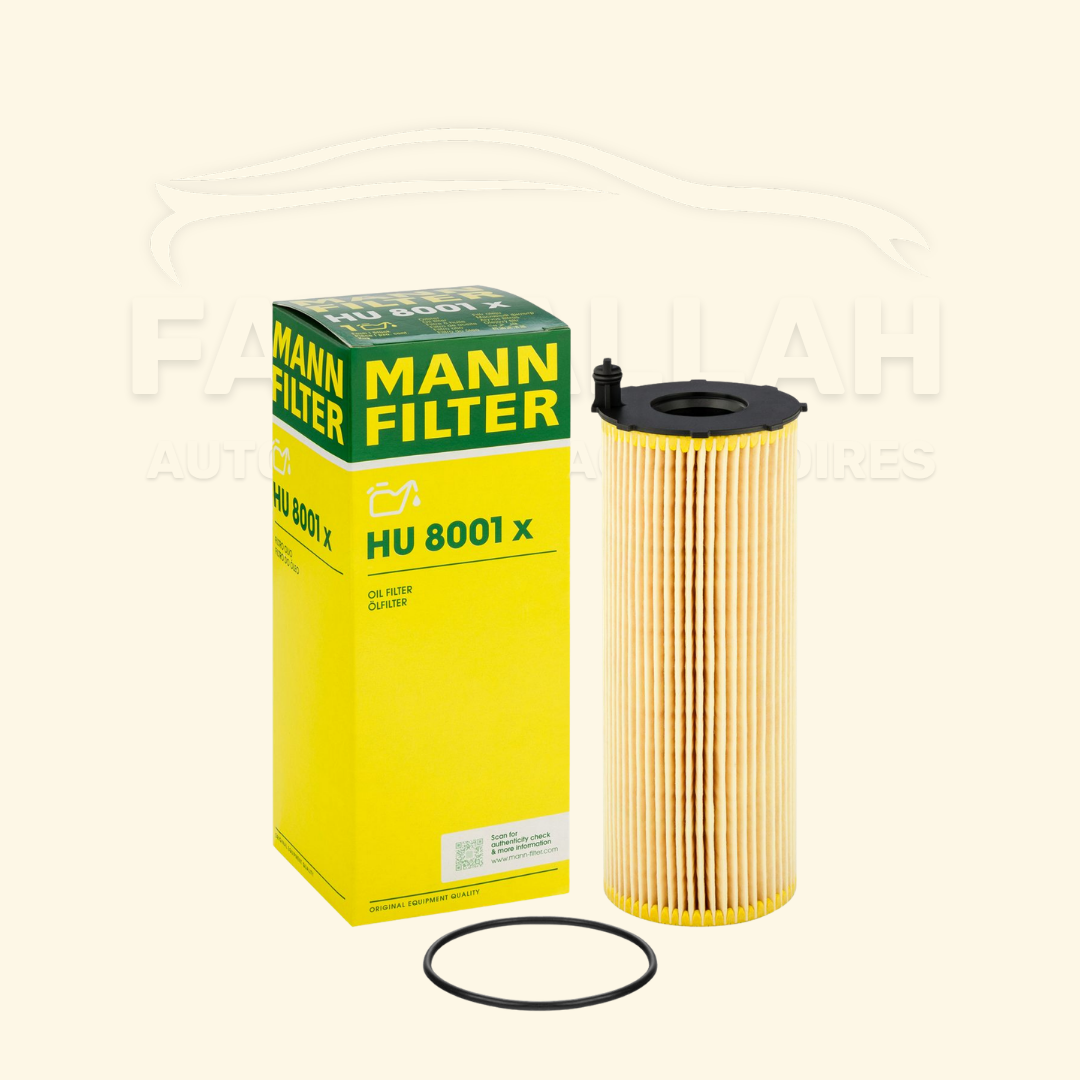 Filtre à huile MANN-FILTER HU 8001 x pour Audi A4 A5 A6 A8 Q5 Q7 et VW Touareg I II