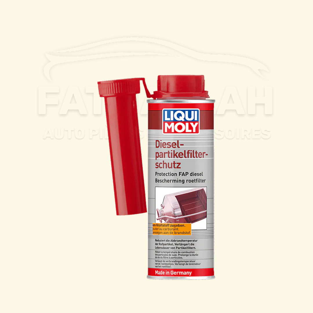 Flacon d'additif protection FAP filtre à particules LIQUI MOLY 250 ml référence 21270