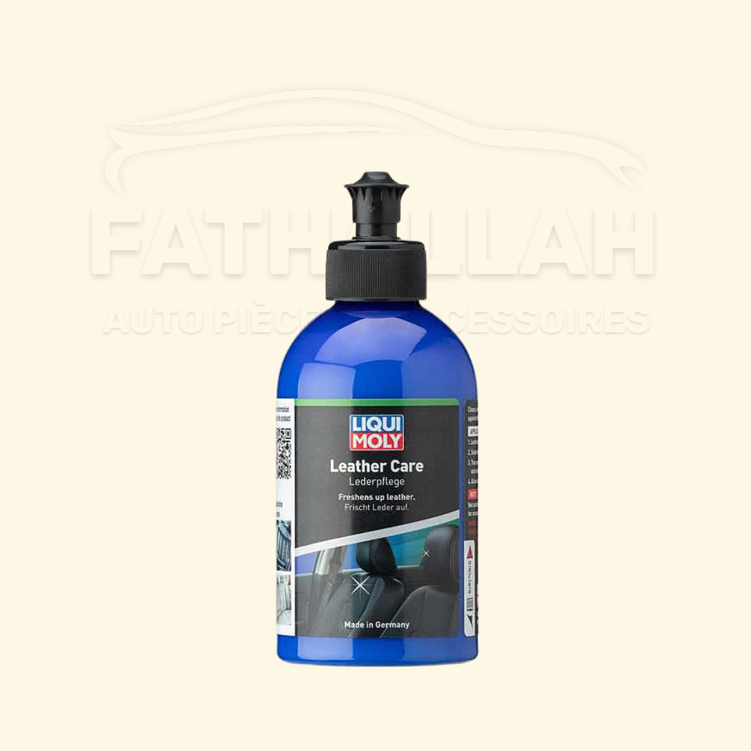 Flacon de soin et entretien pour cuir LIQUI MOLY Leather Care 250 ml référence 23092