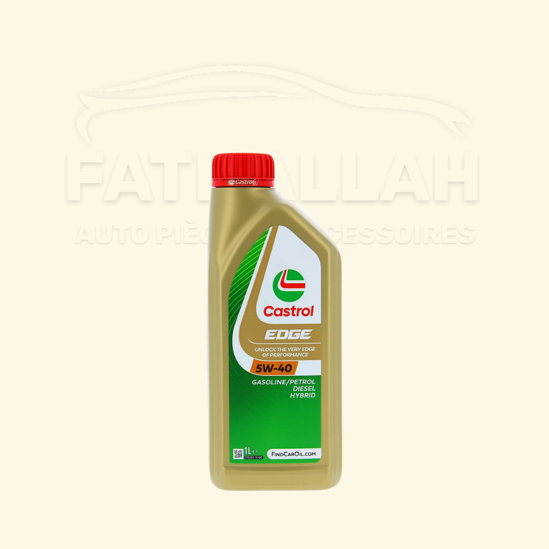 Huile Moteur CASTROL EDGE 5W-40 (1L) ACEA C3, VW 505 00 / 505 01 - d'Origine OE