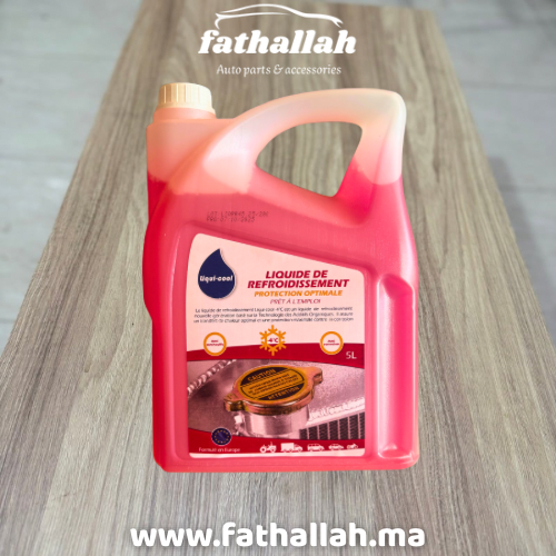 Bidon de 5 litres liquide de refroidissement Liqui-cool antigel pour voiture Maroc