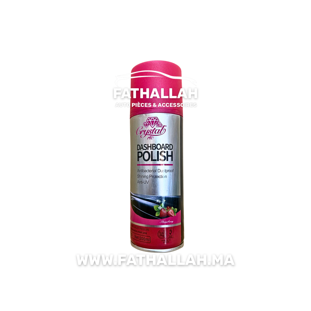 Spray Nettoyant Tableau de Bord Crystal - Format Compact (200ml)