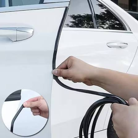 Rouleau 5m bande protection bord portière voiture U-shape anti-choc couleurs Maroc