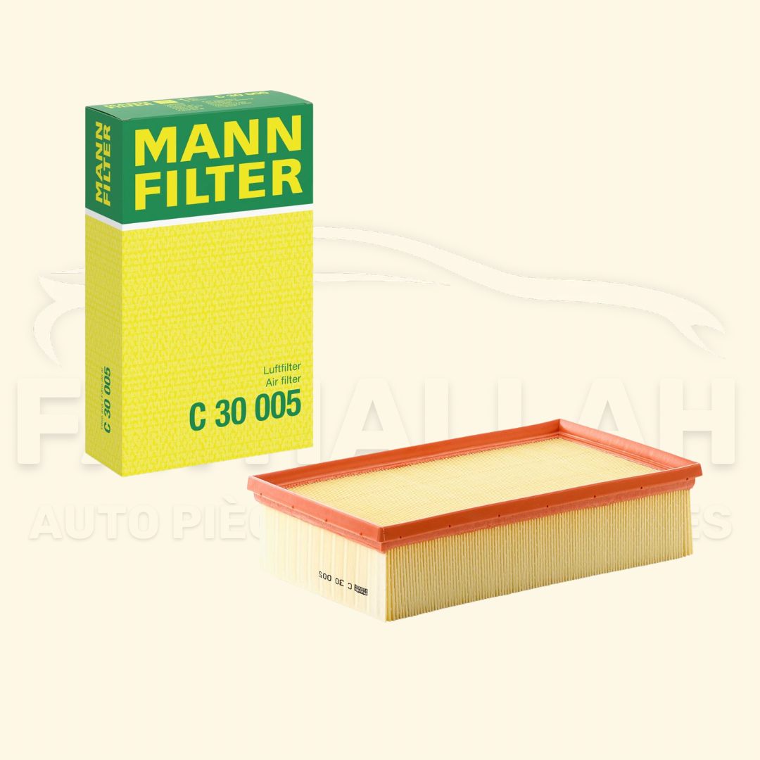 Filtre à Air Mann-Filter C 30 005 Haute Performance - Pour VW, Audi, Seat, Skoda